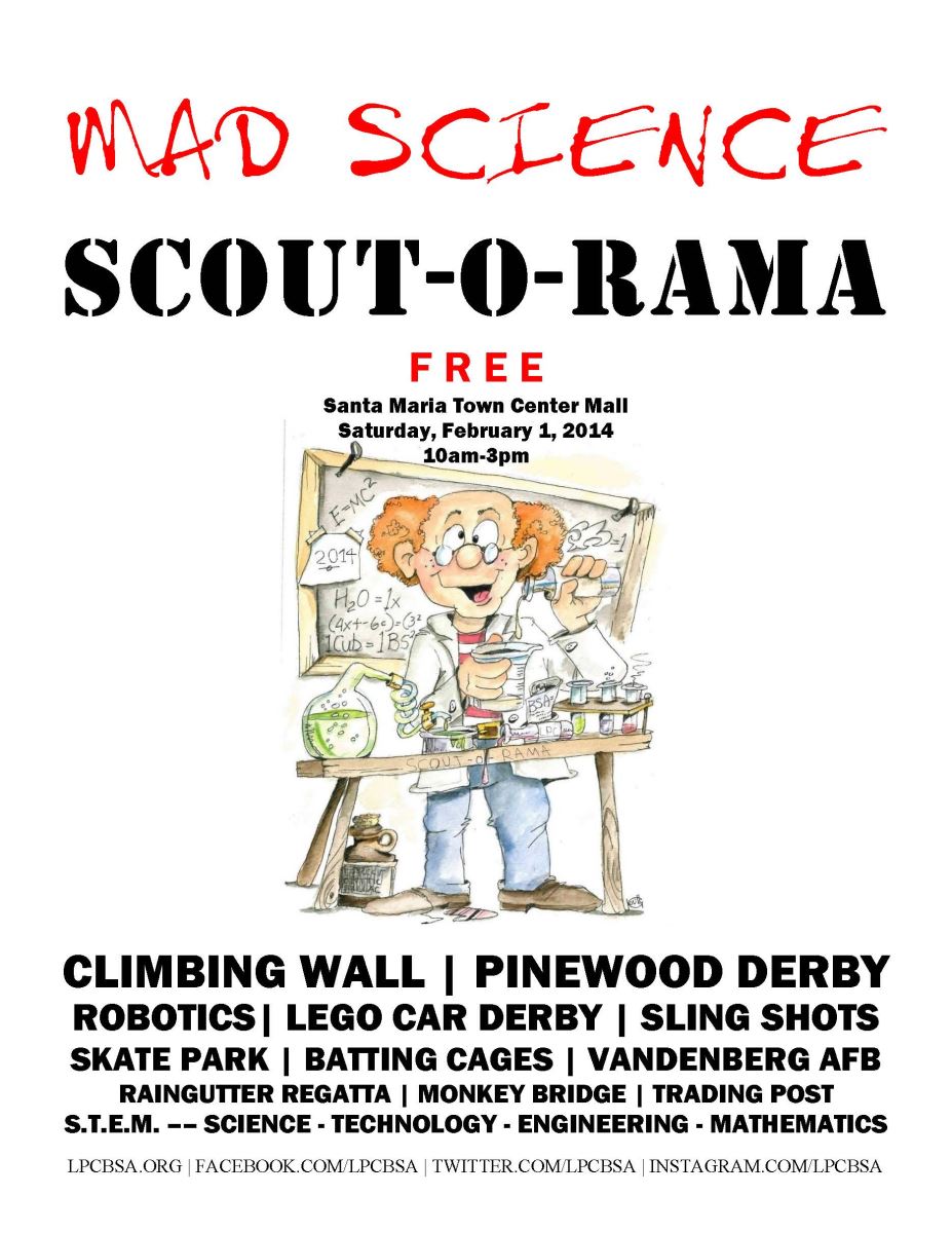 2014 Scout-O-Rama Poster
