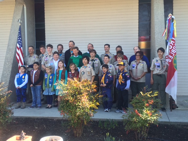 Scout Sunday at St. Rose Church, Paso Robles