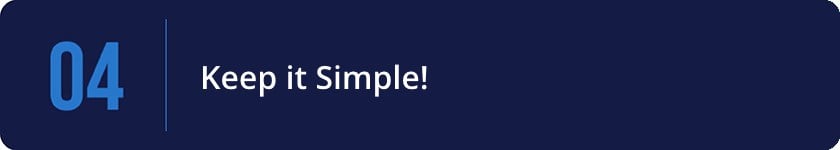 Keep event pricing simple