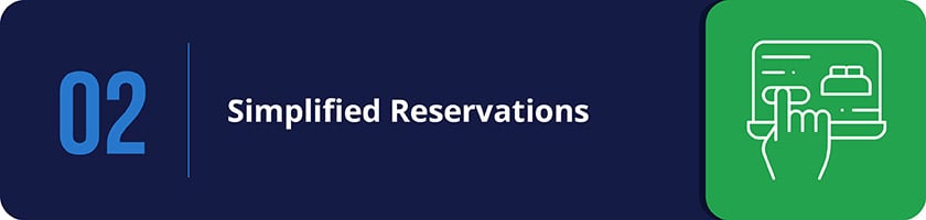 One of the top features for the best aquarium management software is simplified reservations.