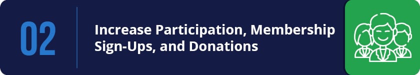 Aquarium ticketing software with CRM integrations help increase participation, membership sign-ups, and donations.